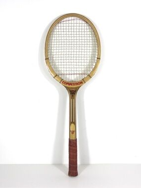 Vintage Wooden Tennis Racket for Designer Decorating Wood Racquet Beach House